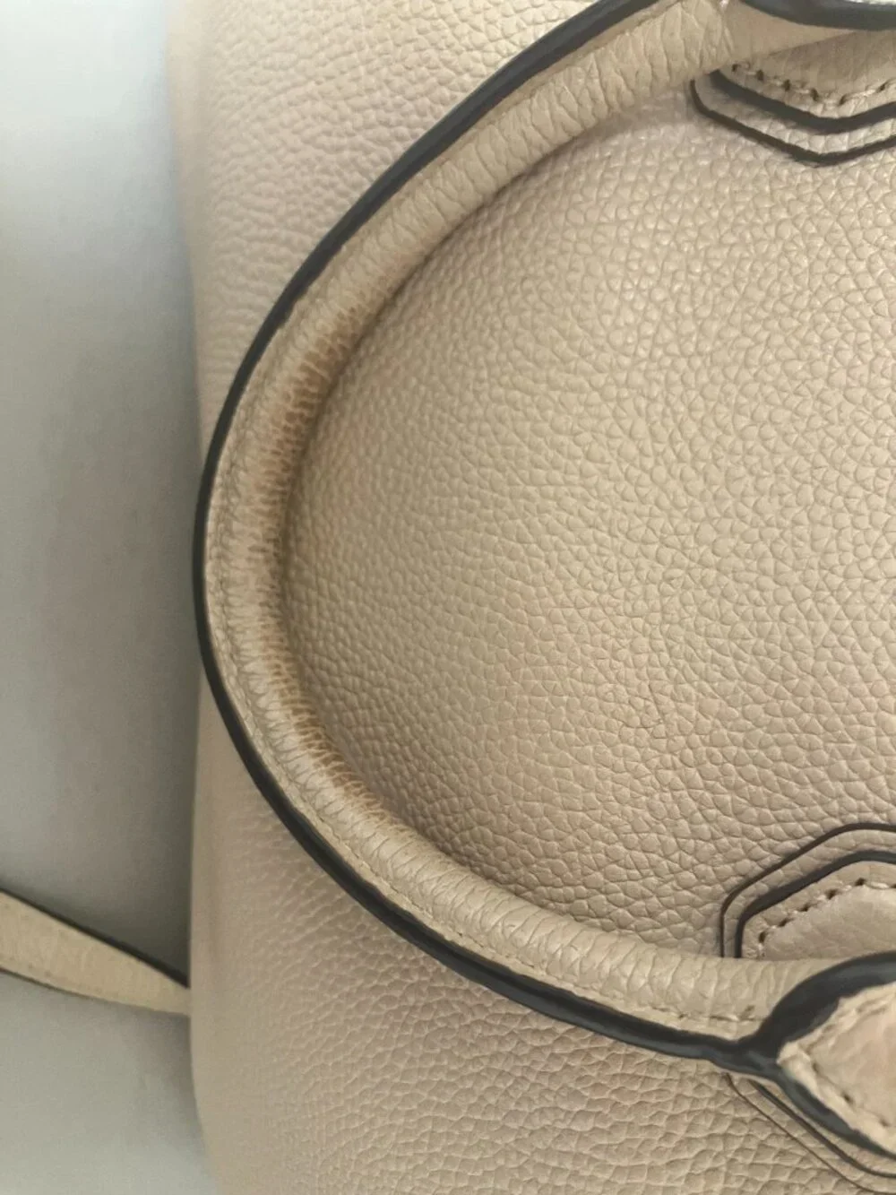 Michael Kors Blush Pebbled Satchel